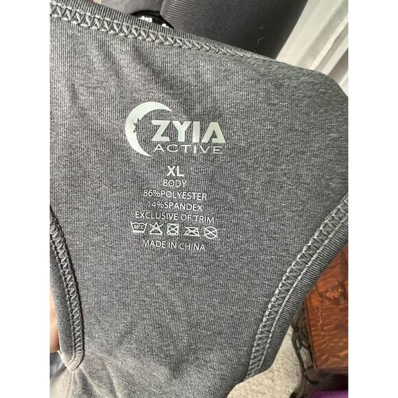 Zyia sport Bra gray Extra Large - Picture 7 of 7